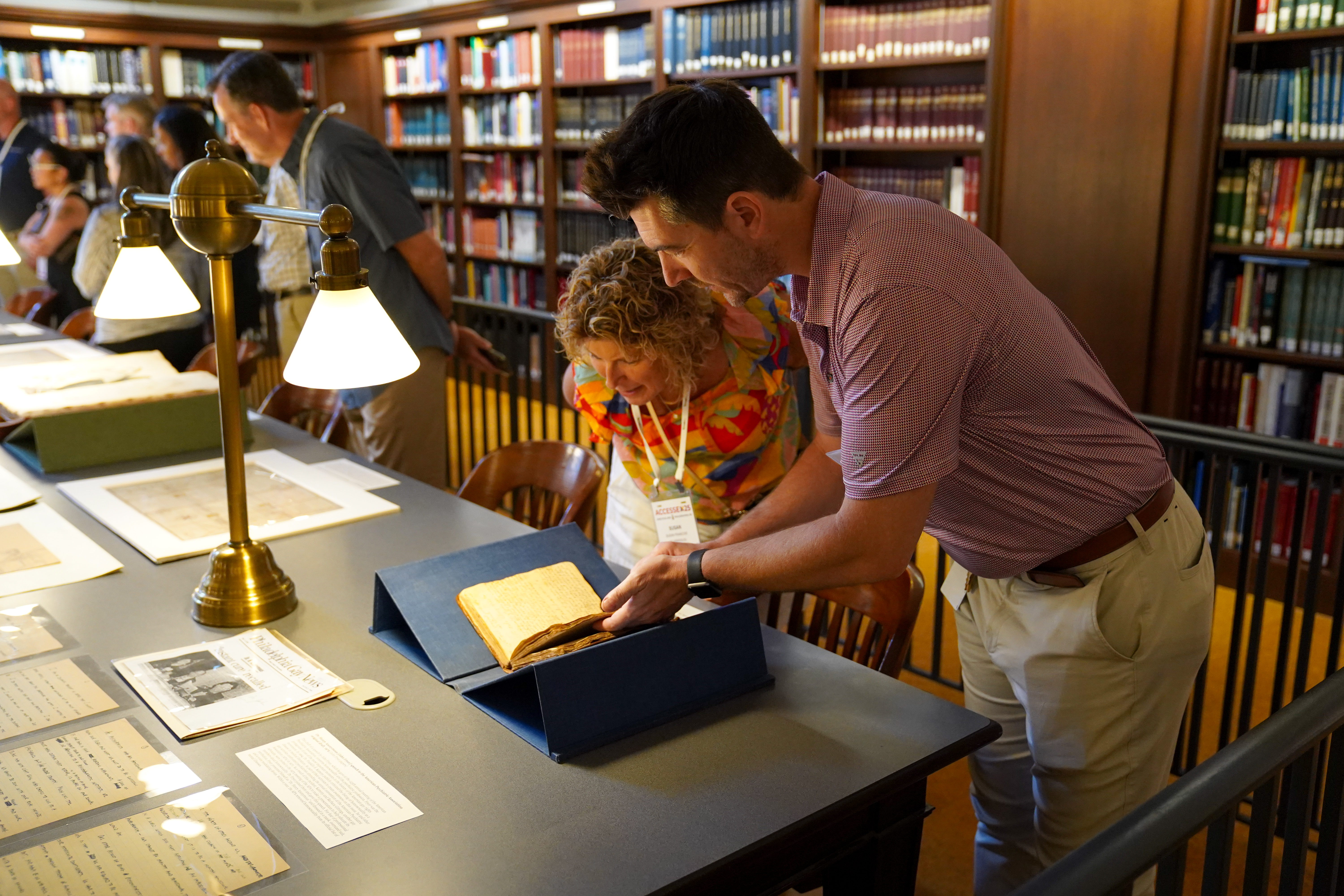ACCESSE25 Attendees at Philadelphia Historical Society