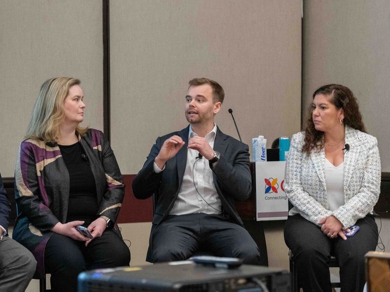 Three panelists at ACCESSE Conference