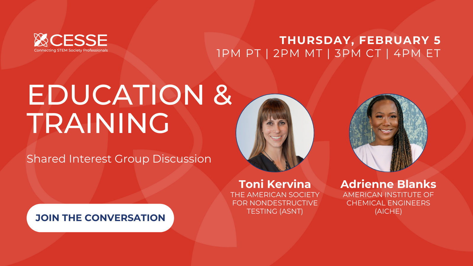 SIG Discussion Education and Training Q1 2026