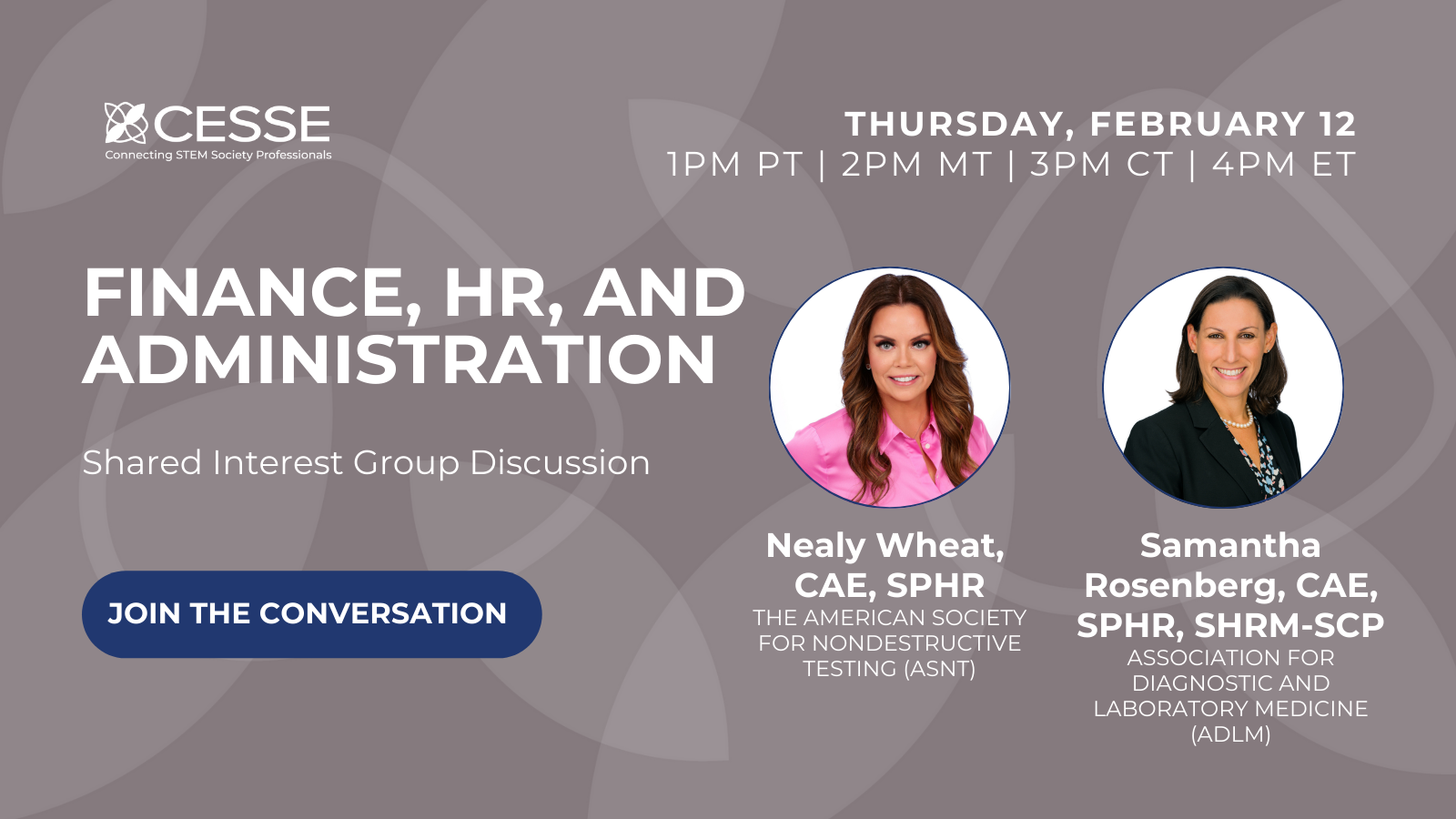 SIG Discussion Finance, HR, and Admin Q1 2026