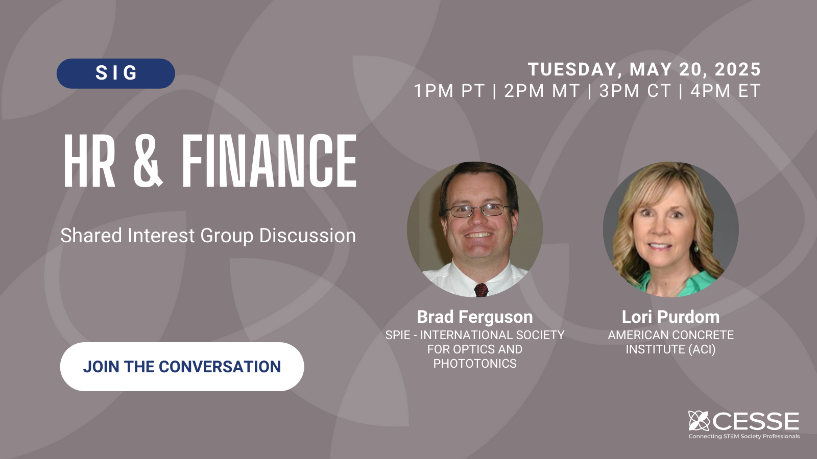 CESSE SIG HR & Finance May 2025