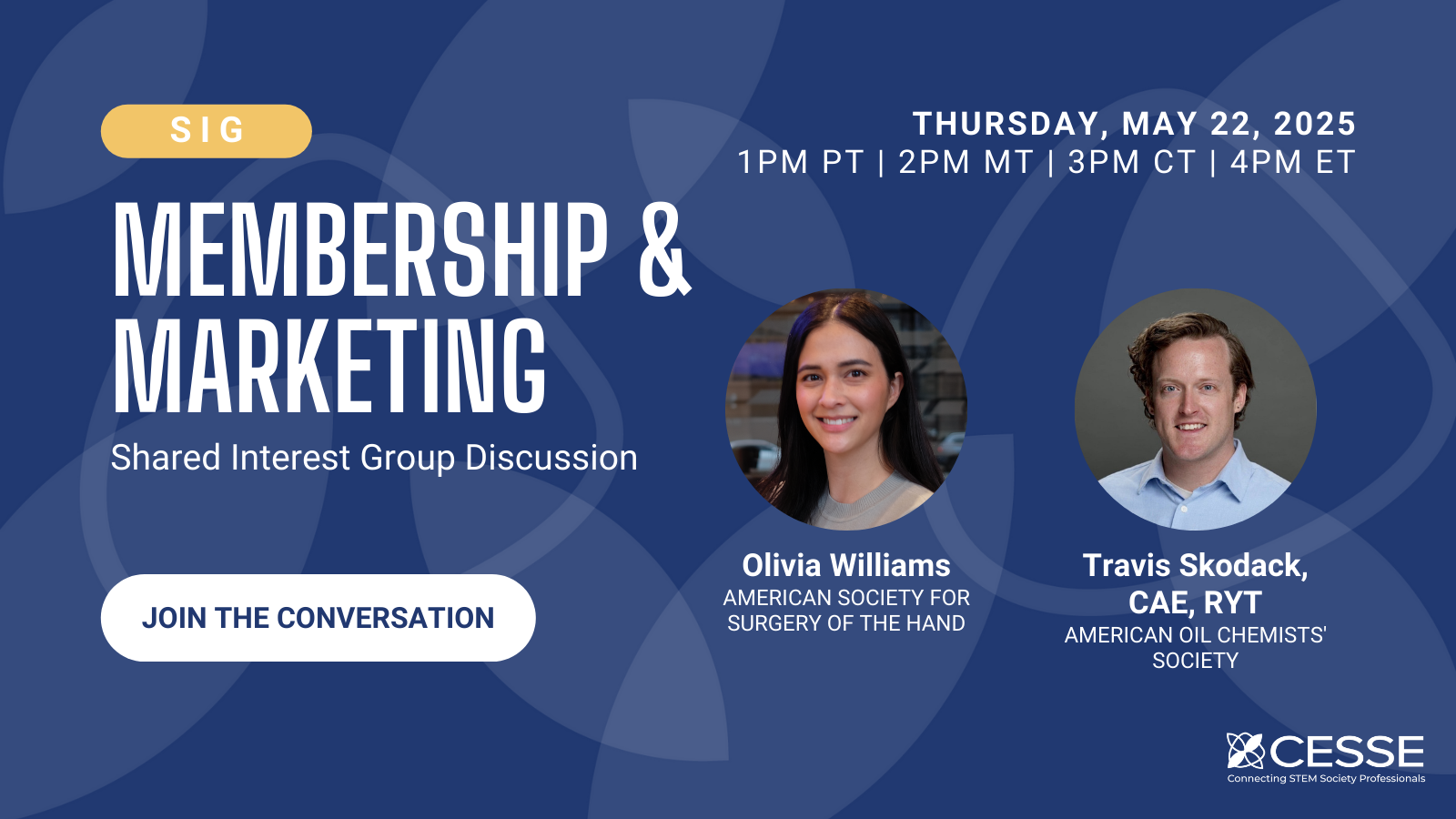 CESSE SIG Membership & Marketing May 2025