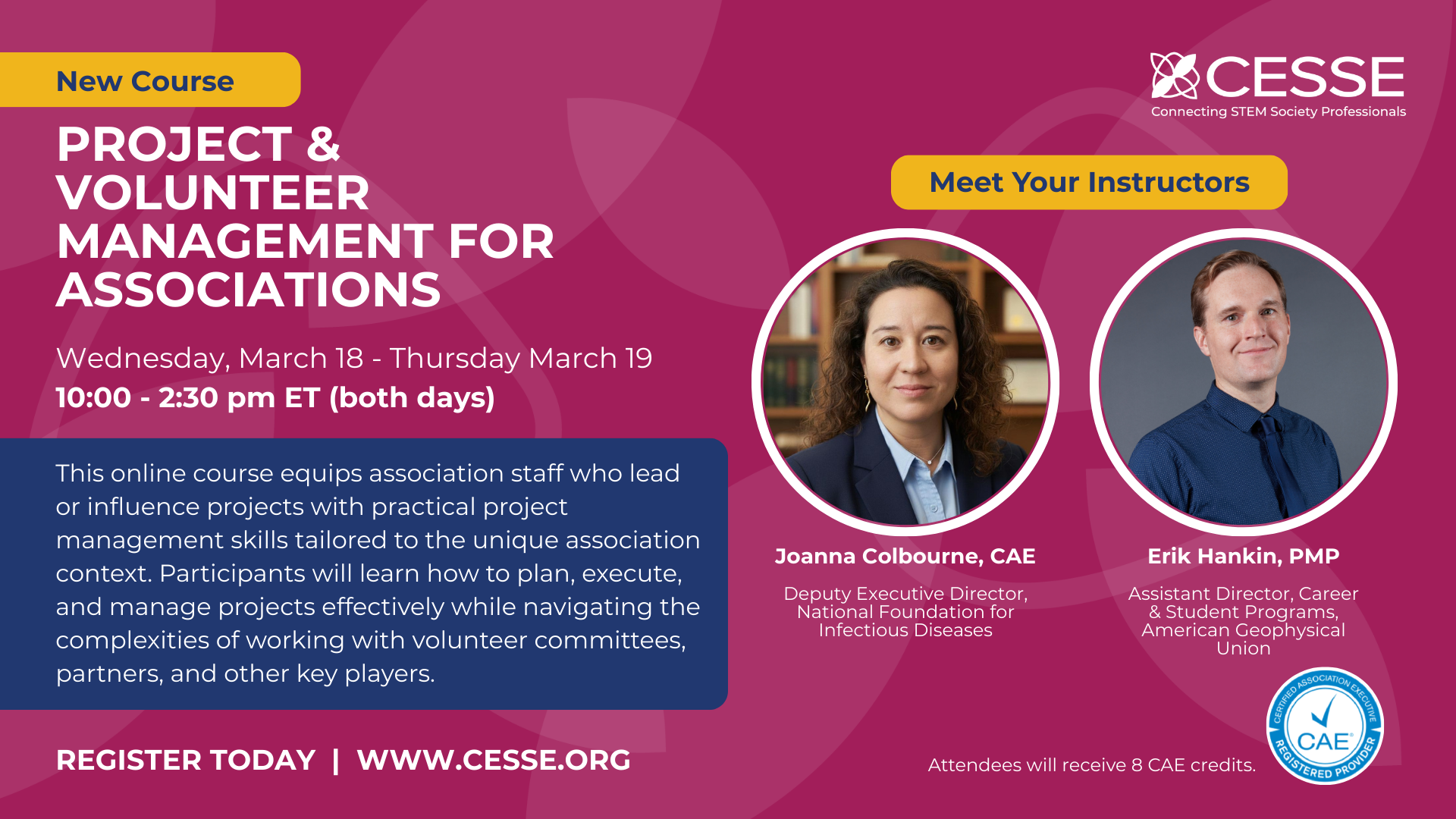 CESSE PVM Course Graphic