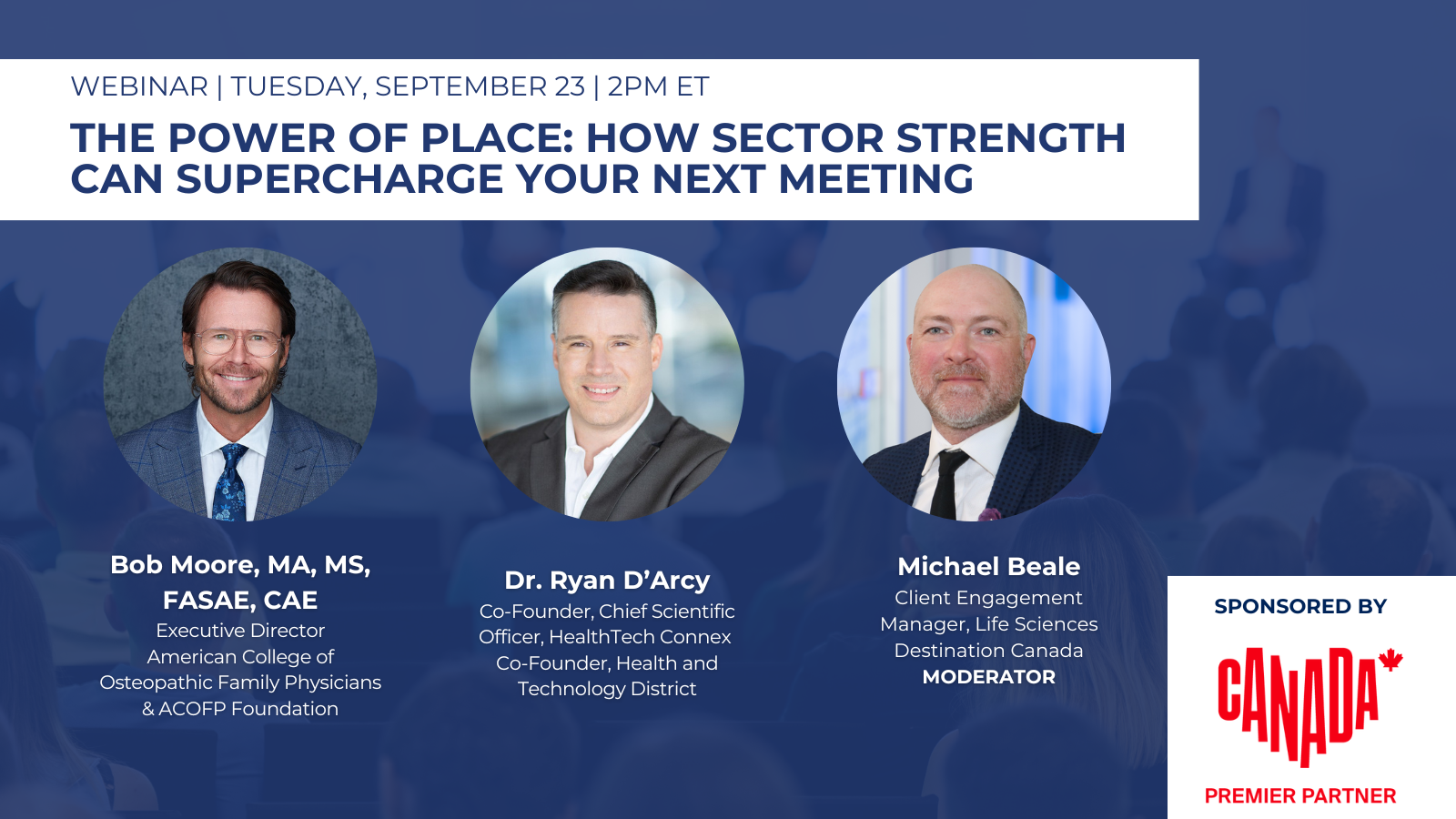 CESSE Webinar: The Power of Place: How Sector Strength can Supercharge your Next Meeting