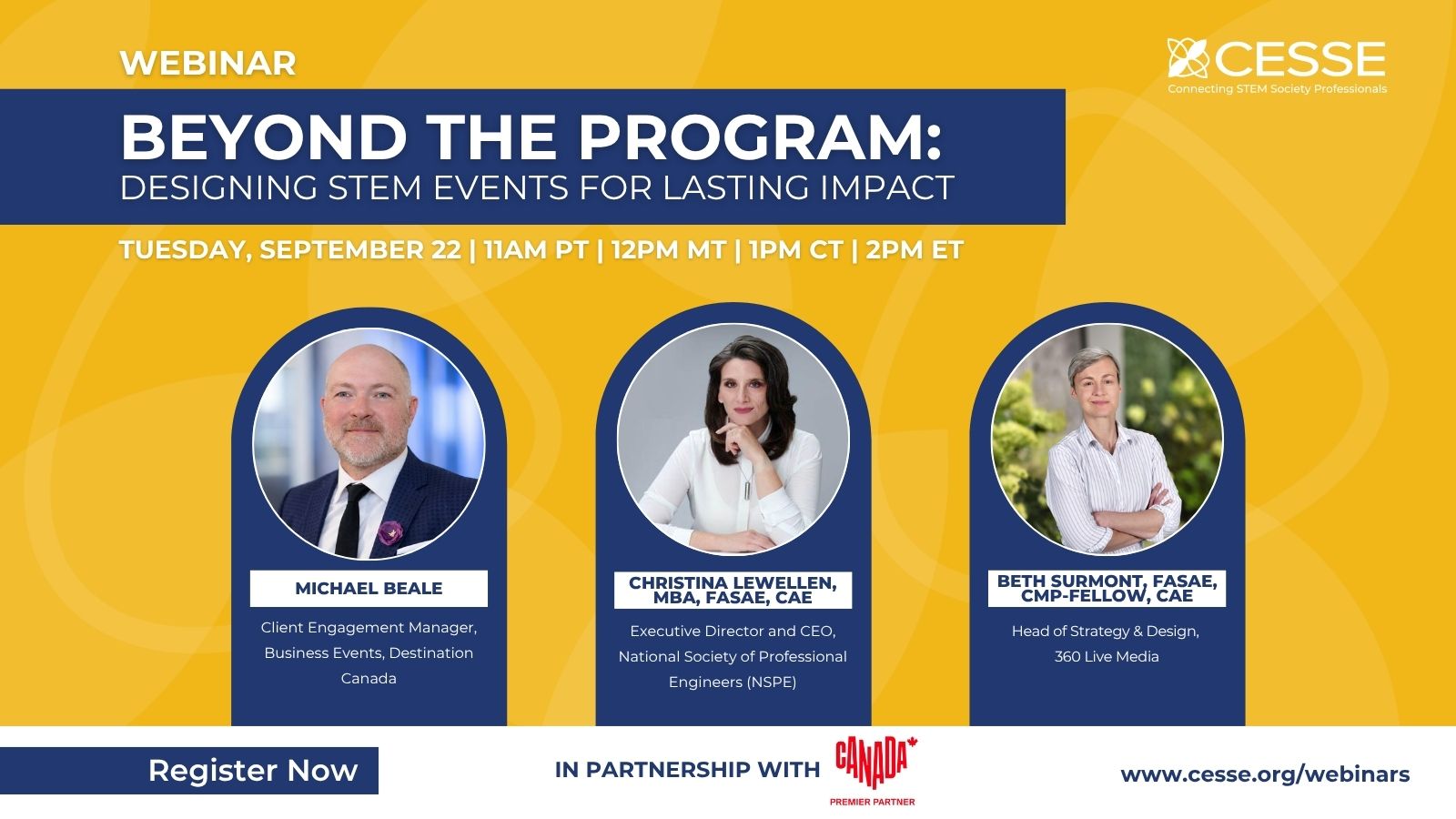 CESSE September 2026 Webinar