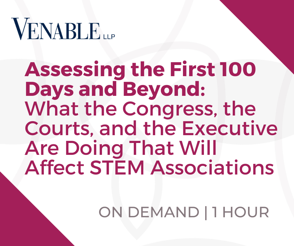 Webinar - Assessing the First 100 Days and Beyond