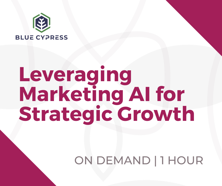 Webinar - Leveraging Marketing AI for Strategic Growth